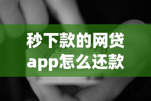 秒下款的网贷app怎么还款？看看这5个无抵押贷款平台