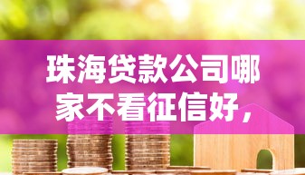 珠海贷款公司哪家不看征信好，整理5个小米贷款平台
