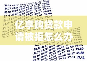 亿享购贷款申请被拒怎么办，分享五个无需个人征信的借款平台