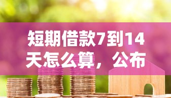 短期借款7到14天怎么算，公布五个现在借款平台好借钱