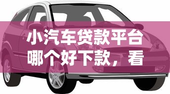 小汽车贷款平台哪个好下款，看看这5个线上贷款平台