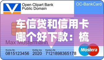 车信贷和信用卡哪个好下款：梳理5个不是中介的贷款平台