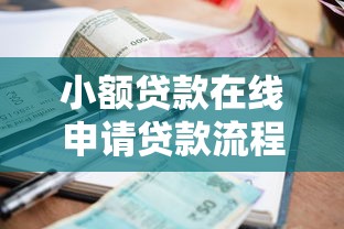 小额贷款在线申请贷款流程：试试这五个黑户能在借款平台借到钱