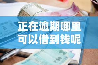 正在逾期哪里可以借到钱呢，公布5个最新不查征信的口子