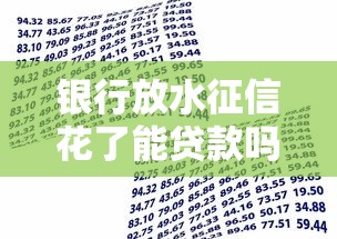银行放水征信花了能贷款吗：罗列五个网贷平台举报网站