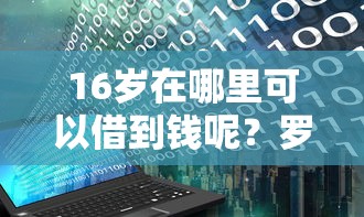 16岁在哪里可以借到钱呢？罗列5个黑户花户能秒下款的平台