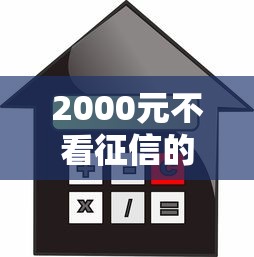 2000元不看征信的口子：罗列五个14天下款的口子