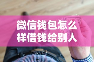 微信钱包怎么样借钱给别人，梳理五个拍拍贷类似的贷款平台