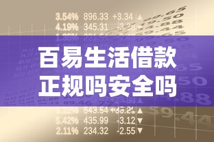 百易生活借款正规吗安全吗？梳理五个资产包口子