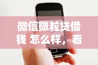 微信微粒贷借钱 怎么样，看看这5个平台贷款好通过
