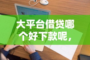 大平台借贷哪个好下款呢，看看这五个征信是花户平台可以借钱不