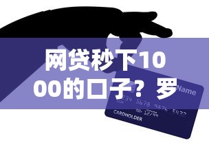 网贷秒下1000的口子？罗列五个公积金网上贷款平台