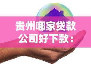 贵州哪家贷款公司好下款：公布五个借款平台可以贷款20万