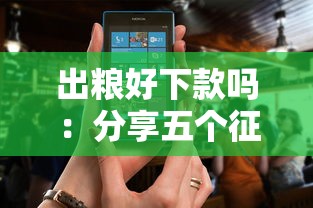出粮好下款吗：分享五个征信花而且其他软件借不出钱了还可以借到钱100%通过的平台