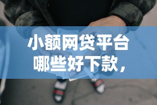 小额网贷平台哪些好下款，试试这5个现在还能贷款的平台