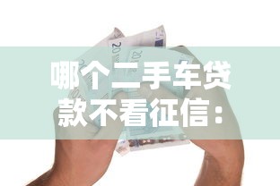 哪个二手车贷款不看征信：整理5个14天借款小额口子