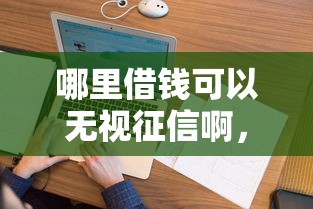 哪里借钱可以无视征信啊，看看这五个黑户花户在平台能下款