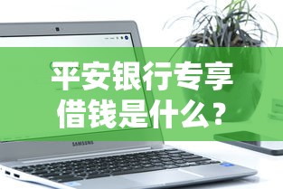 平安银行专享借钱是什么？看看这五个不看征信的借钱软件