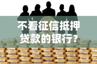 不看征信抵押贷款的银行？整理五个36期贷款平台