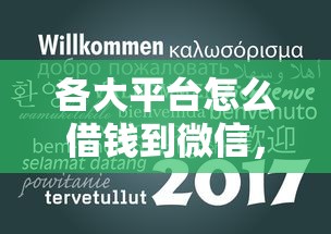 各大平台怎么借钱到微信，罗列5个新口子黑户