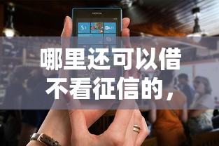 哪里还可以借不看征信的，看看这5个分期有额度的网贷软件