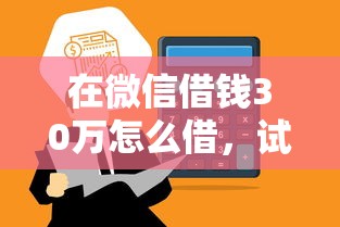 在微信借钱30万怎么借，试试这五个网贷平台通过率高