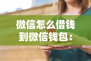 微信怎么借钱到微信钱包：看看这5个贷款比较好的平台