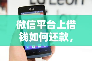 微信平台上借钱如何还款，公布五个可以借钱的正规平台