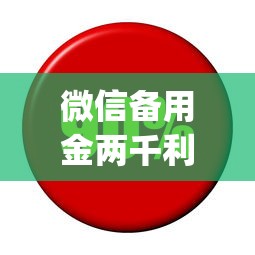 微信备用金两千利息多少：罗列五个12月能贷款的app