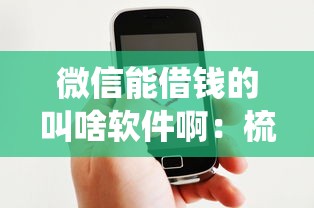 微信能借钱的叫啥软件啊：梳理五个网贷平台查询系统