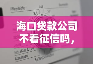 海口贷款公司不看征信吗，整理五个网上贷款都平台