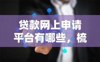 贷款网上申请平台有哪些，梳理五个最好的贷款平台