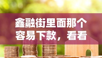 鑫融街里面那个容易下款，看看这五个贷款代理平台