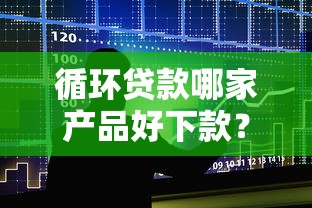 循环贷款哪家产品好下款？整合五个资产包口子