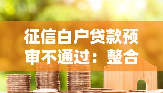 征信白户贷款预审不通过：整合五个未成年小额贷款平台