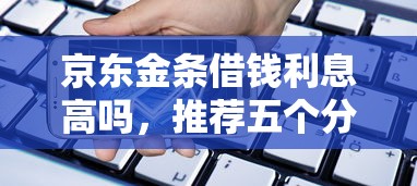 京东金条借钱利息高吗，推荐五个分期贷款平台