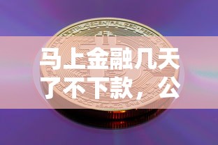 马上金融几天了不下款，公布5个容易下到款的平台