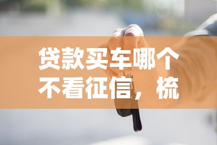 贷款买车哪个不看征信，梳理五个借款平台利息最低最正规放款最快