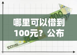 哪里可以借到100元？公布5个什么贷款平台好通过