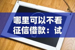 哪里可以不看征信借款：试试这5个容易下到款的平台