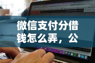 微信支付分借钱怎么弄，公布五个无视黑白100%秒下网贷软件