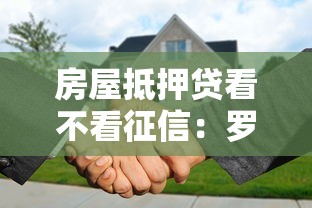房屋抵押贷看不看征信：罗列五个小米贷款平台