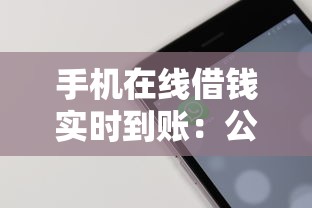 手机在线借钱实时到账：公布五个天际钱袋口子入口
