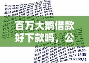 百万大鹅借款好下款吗,公布5个网上公积金贷款平台 百万大鹅借款好下款吗,公布5个网上公积金贷款平台