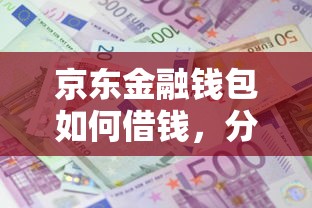 京东金融钱包如何借钱，分享五个网贷平台利息