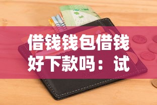 借钱钱包借钱好下款吗：试试这5个不看征信不看综合评估的借款平台