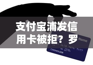 支付宝浦发信用卡被拒？罗列五个网上贷款平台好下款