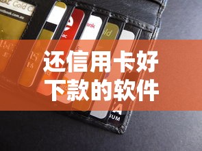 还信用卡好下款的软件：公布5个黑贷款马上下款的口子