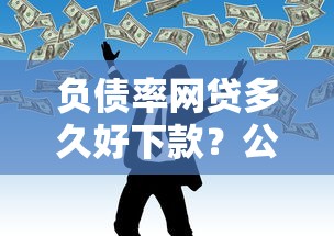 负债率网贷多久好下款?公布5个黑户可快速办理小额贷款业务的平台 负债率网贷多久好下款?公布5个黑户可快速办理小额贷款业务的平台