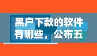 好下款的24期网贷：梳理五个融享花一样的平台